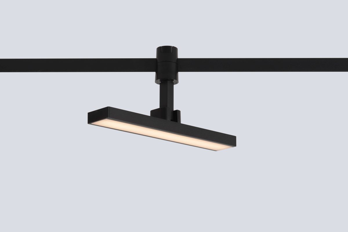 Трековый светильник для гибкой магнитной системы Crystal Lux Trace 48V CLT 0.37 001 10W BL SMART