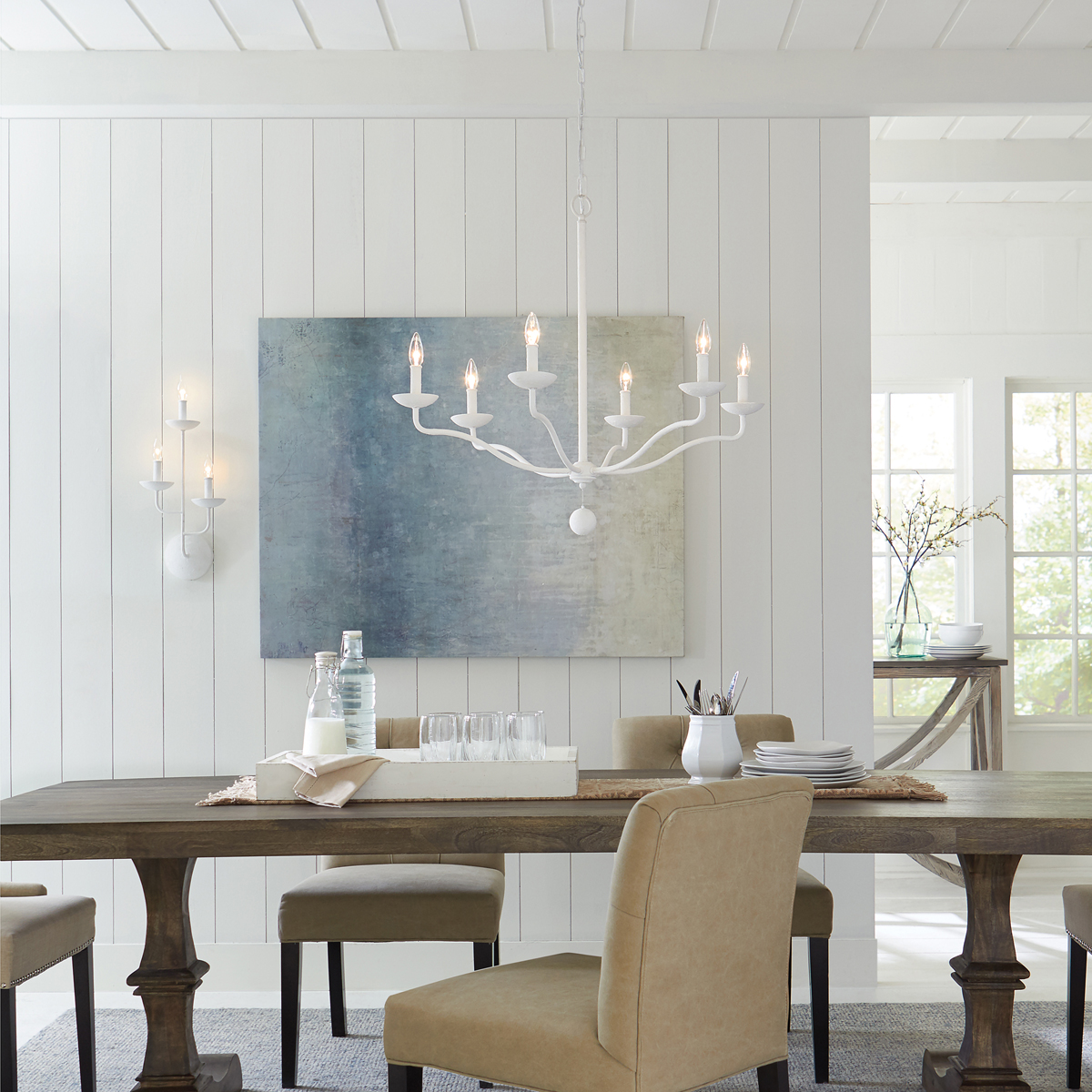 Подвесная люстра Feiss Annie FE-ANNIE6-PSW