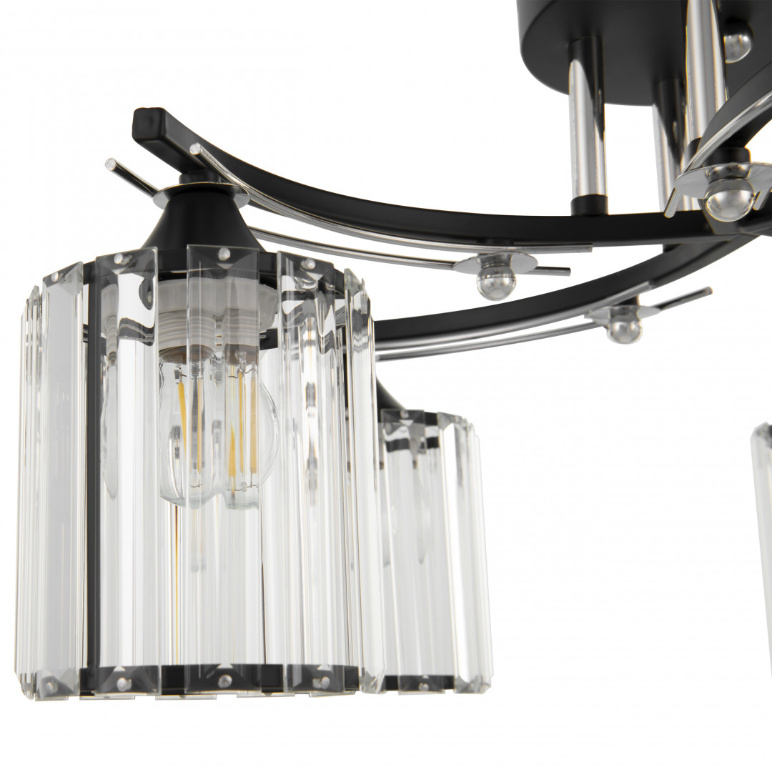Потолочная люстра Arte Milano Amalfi 327103/5 BK+CR