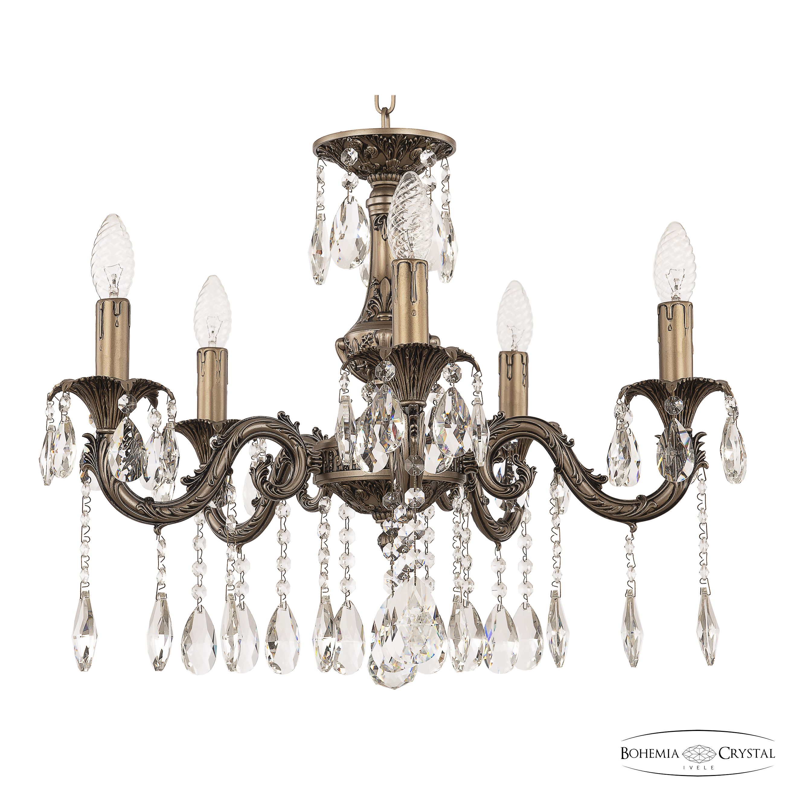 Подвесная люстра Bohemia Ivele Crystal AL79101/5/175 A SGB