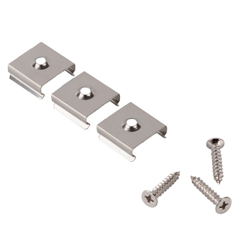 Скоба крепления с шурупом для профиля General GAL-12-16-С-IP20 522401