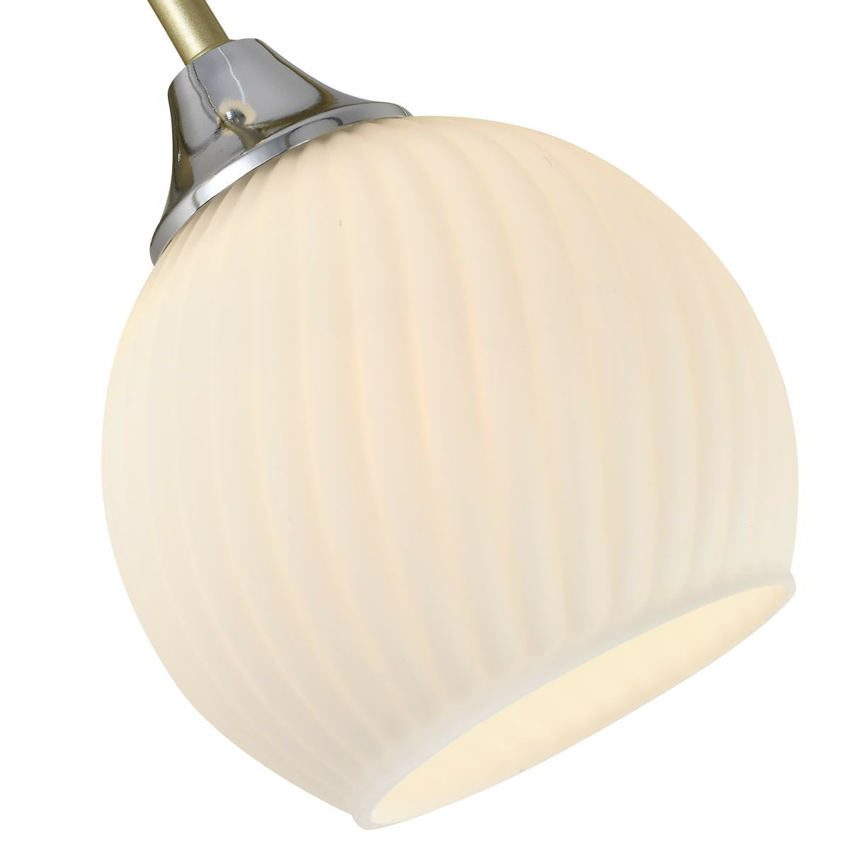 Люстра на штанге Reluce 01353-0.3-04 GOLD+CR