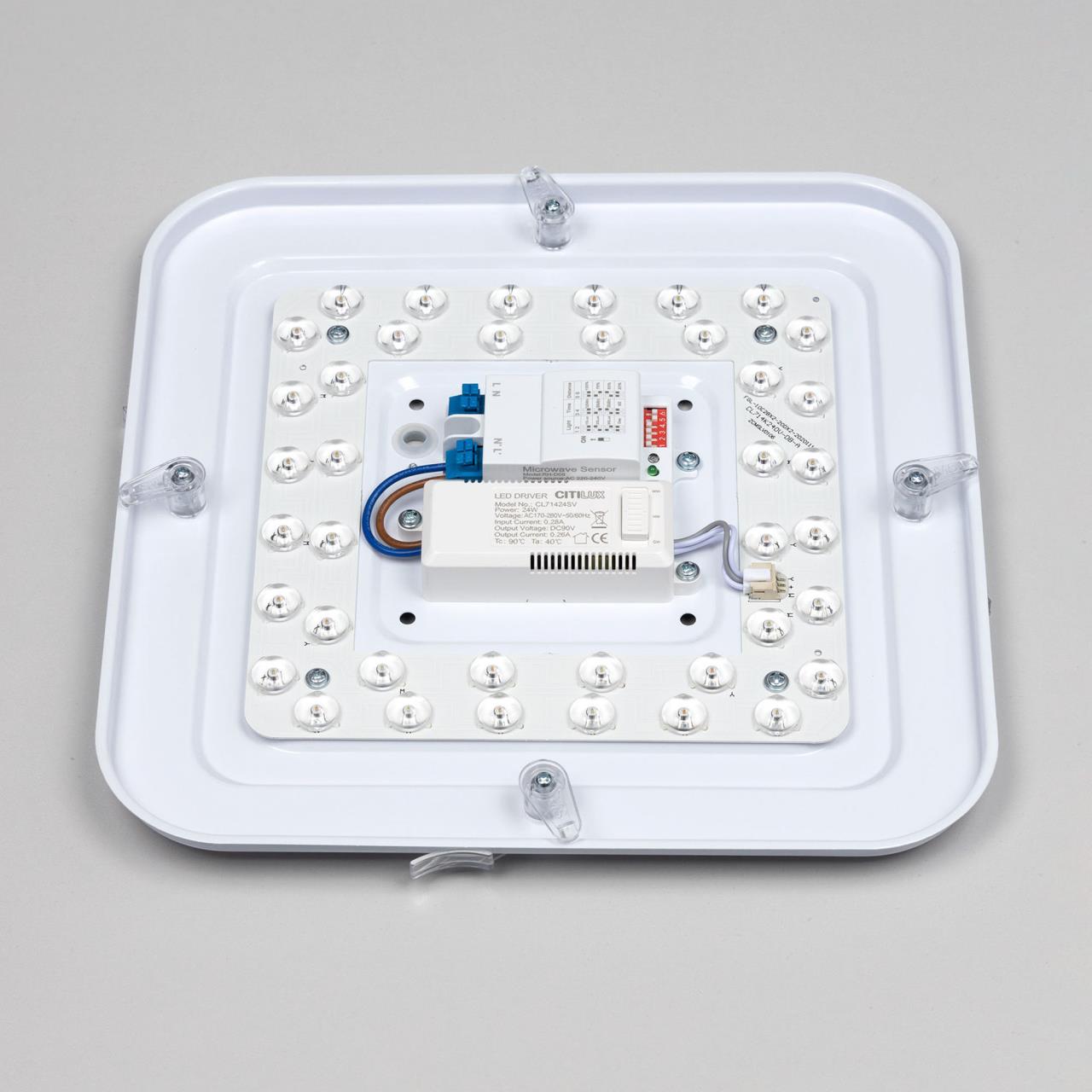 Потолочный светильник Citilux Симпла CL714K24SV в Москве