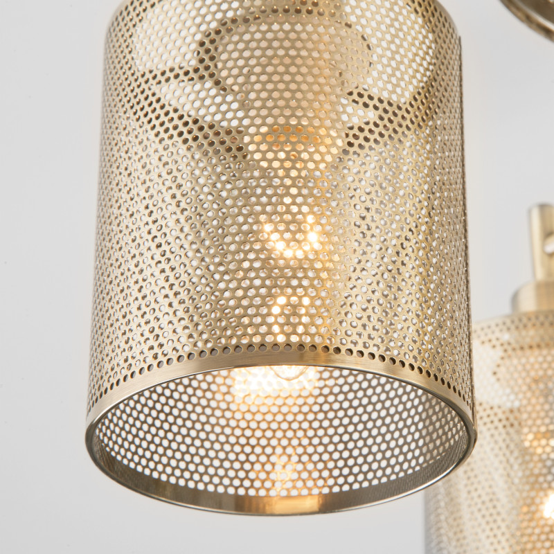 Накладная люстра Eurosvet 70109/8 античная бронза