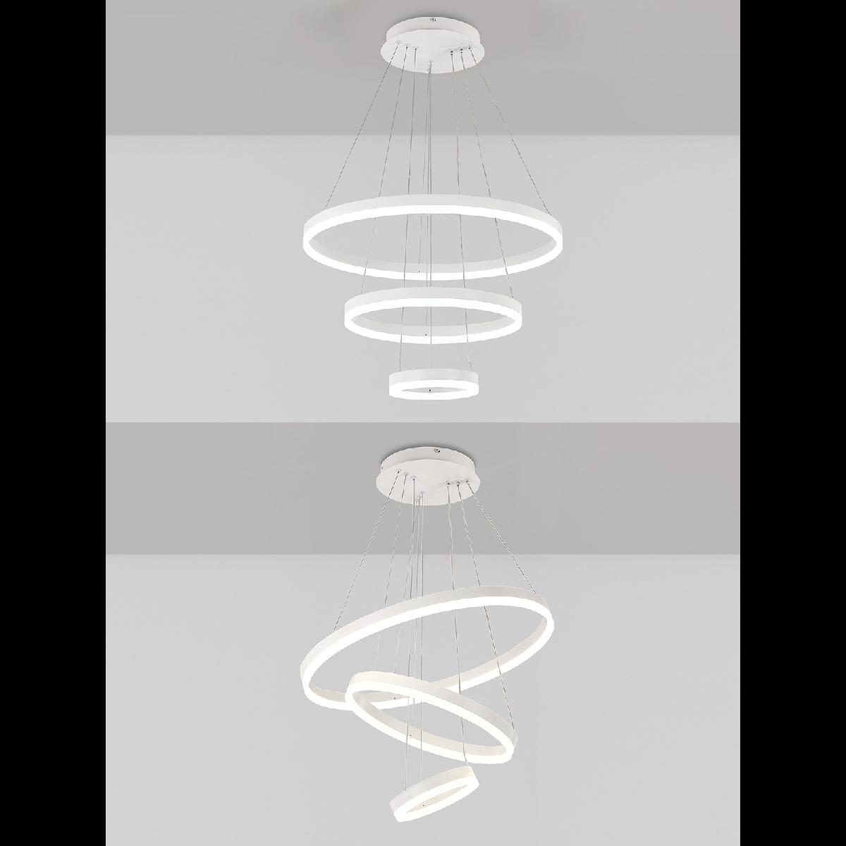 Подвесная люстра Natali Kovaltseva Oreol LED LAMPS 81277