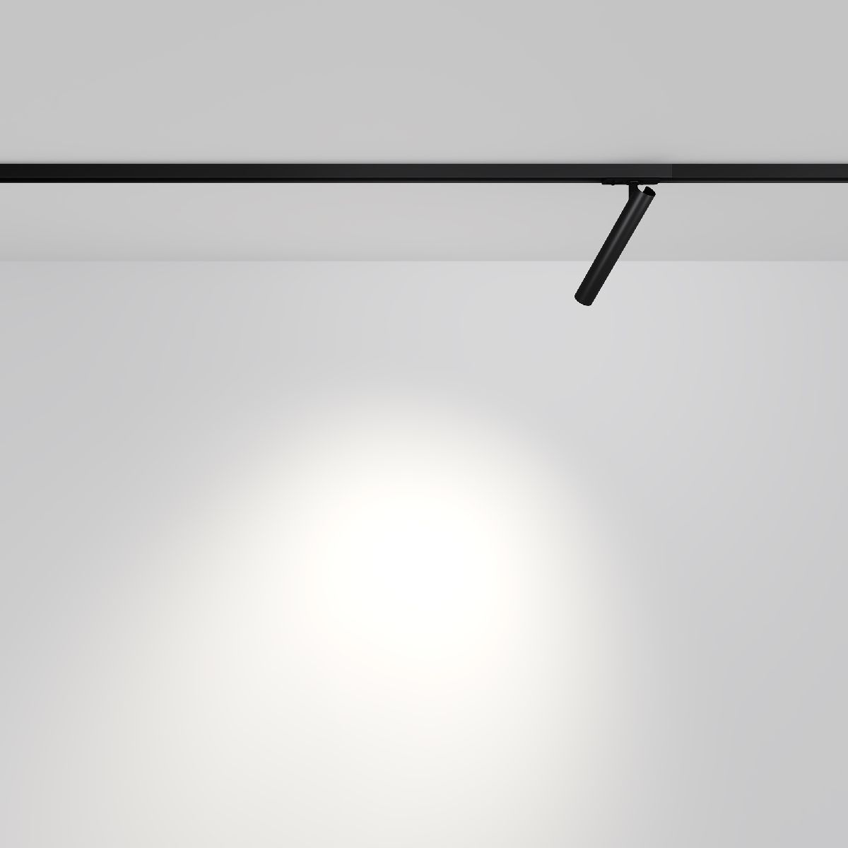 Трековый однофазный светильник Maytoni Focus T TR141-1-6W4K-M-B