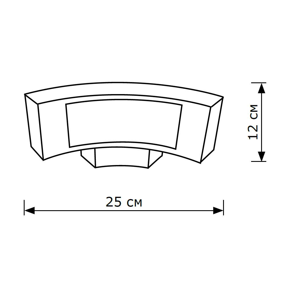 Фасадный светильник LightHall Lamar LH062017