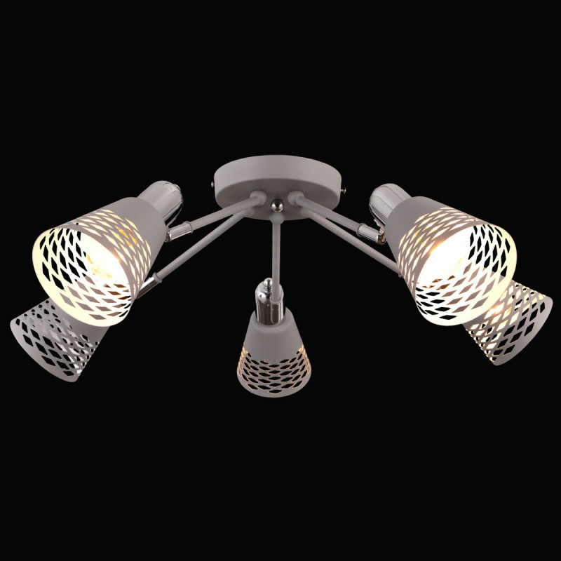 Накладная люстра Natali Kovaltseva VISION 75096/5C GRAY