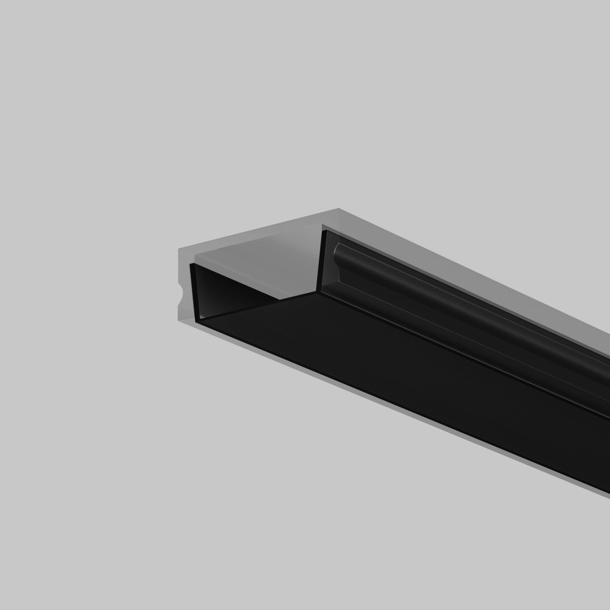 Рассеиватель для профиля 15×06 Maytoni Led Strip ALM-001-B-DF-2M 642021