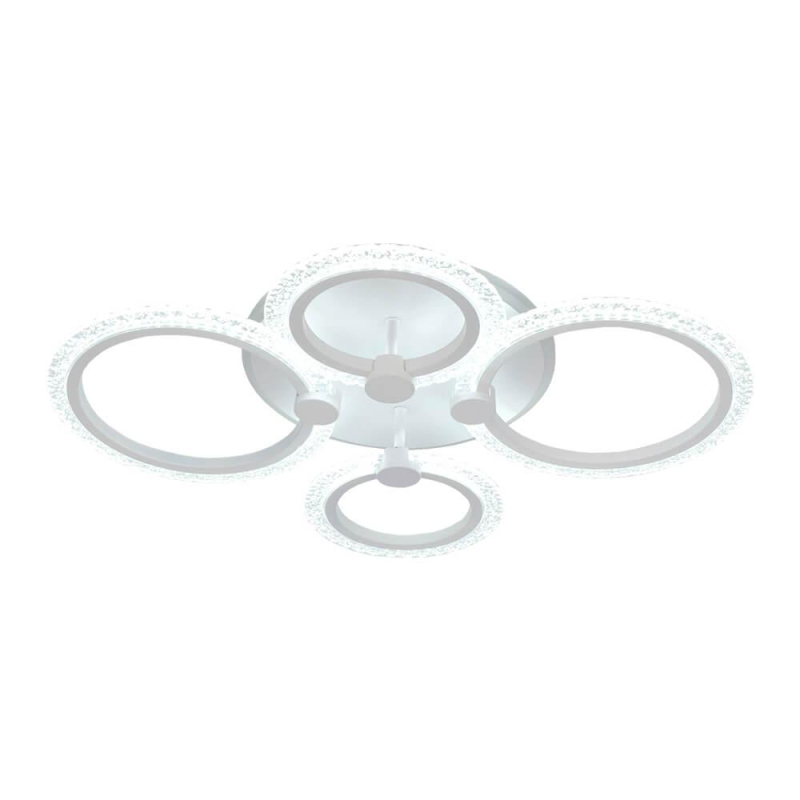 Потолочная светодиодная люстра Seven Fires Izeo SF7047/5C-WT