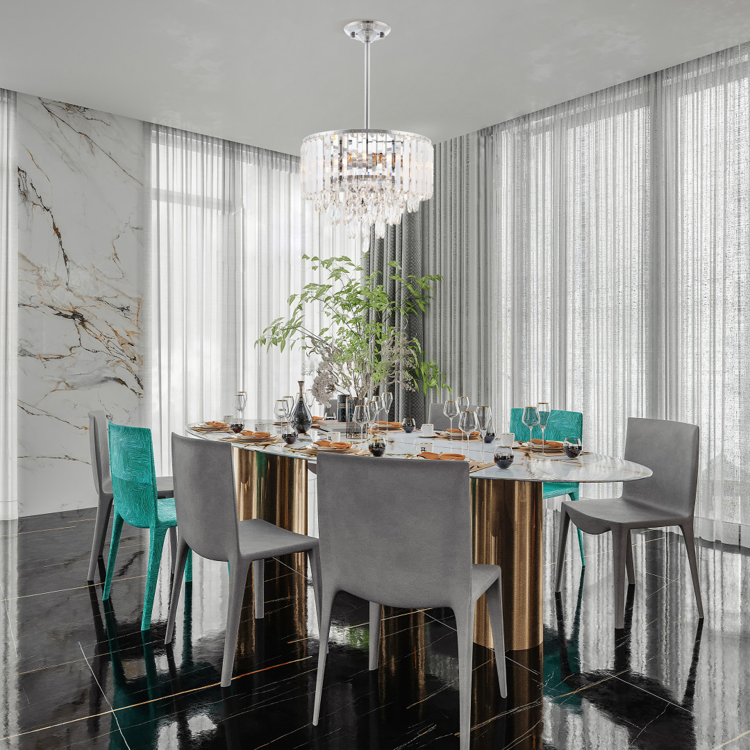 Люстра на штанге Arte Milano Sorrento 375509/6/300/390 CR