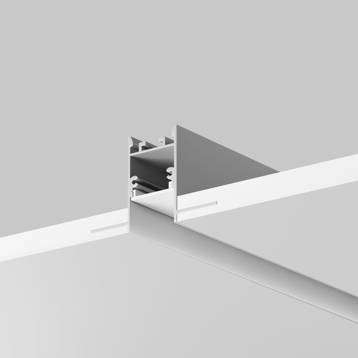 Алюминиевый профиль встраиваемый скрытого монтажа Maytoni Led Strip ALM-6542-S-2M 636012