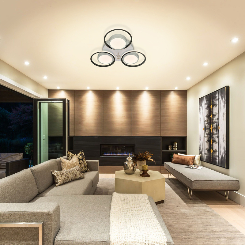 Потолочная люстра Natali Kovaltseva HIGH-TECH LED LAMPS 82046