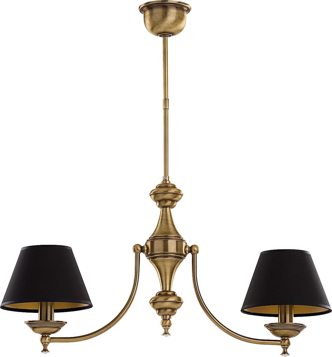 Люстра на штанге Kutek San Marino Lampshade SAN-ZW-2(P/A)CR