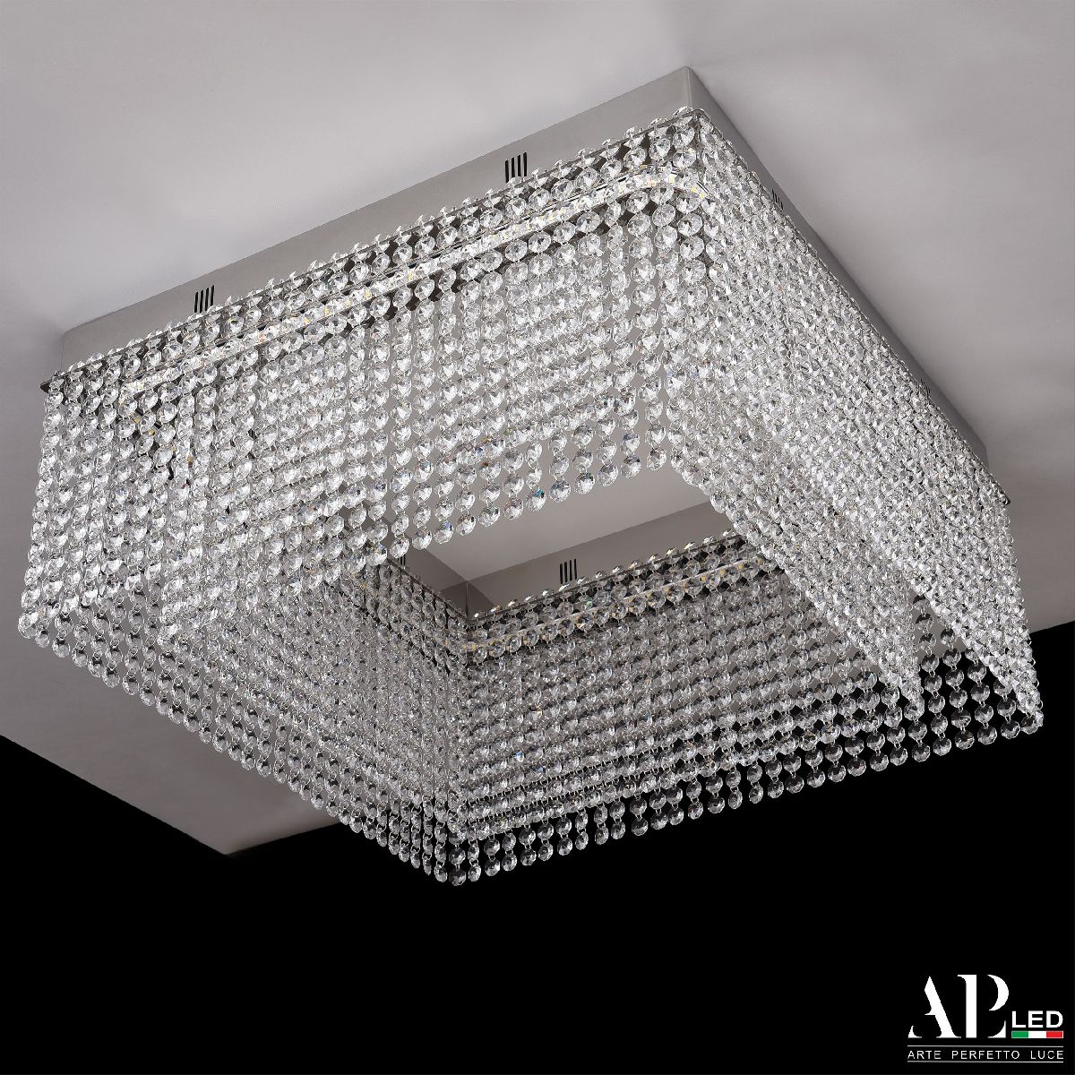 Потолочная люстра Arte Perfetto Luce Sicilia SH04.52.A.Ni.4000.PK