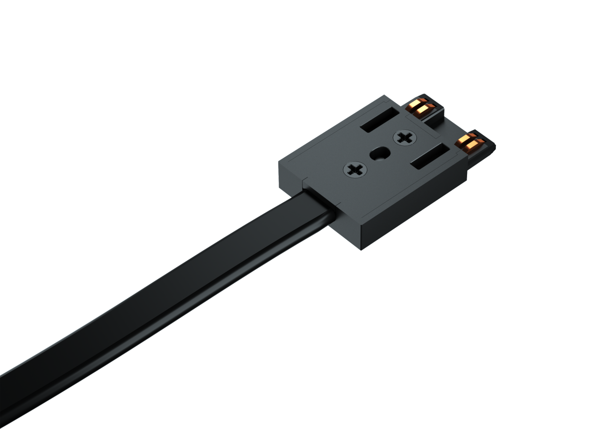 Коннектор Luminotti Easyslim L.400.4.BK