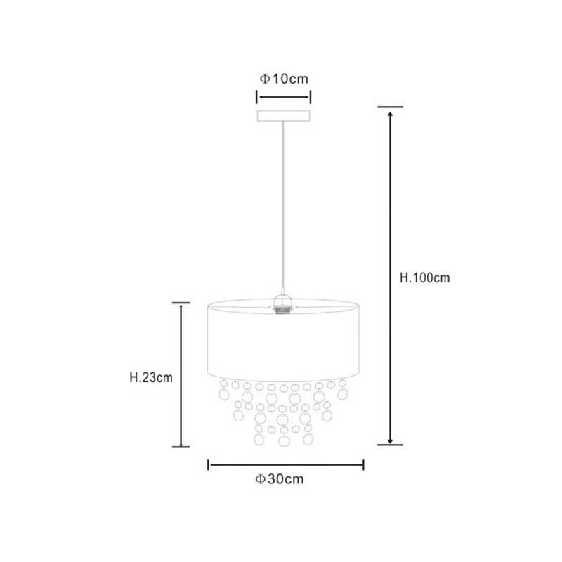 Подвесной светильник Zumaline Guarda A044A-L