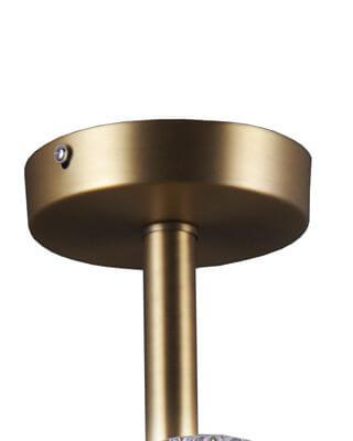 Потолочная люстра Lumien Hall Мори 3010/8P-AB-CL