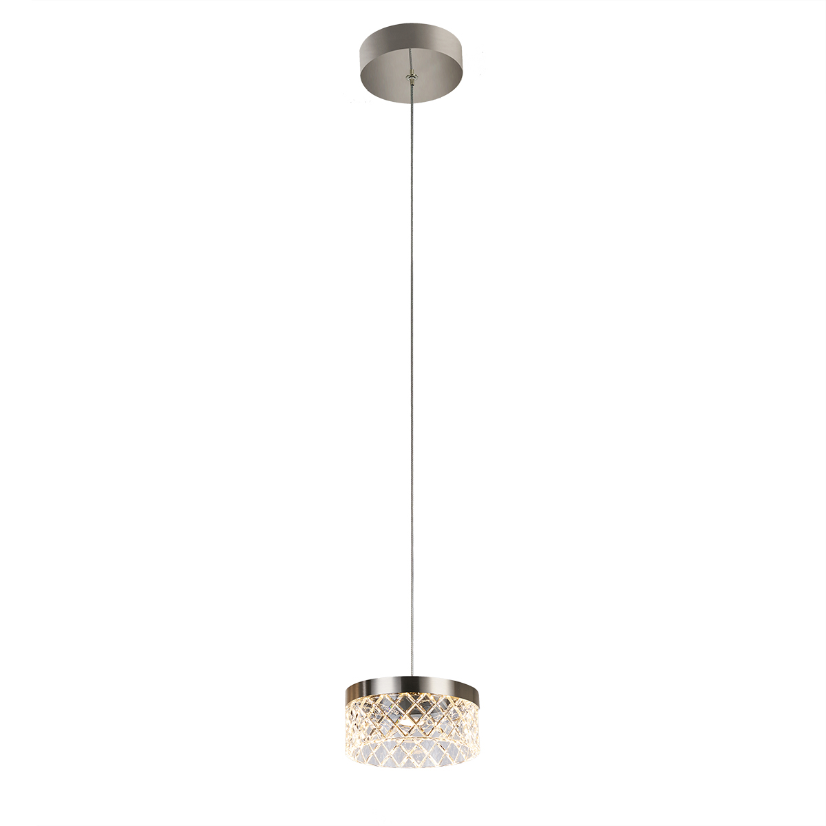 Подвесной светильник Delight Collection MD21020075 MD21020075-1A satin nickel