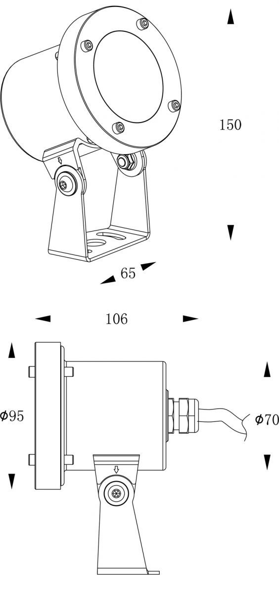 Прожектор Deko-Light Fiara 740005