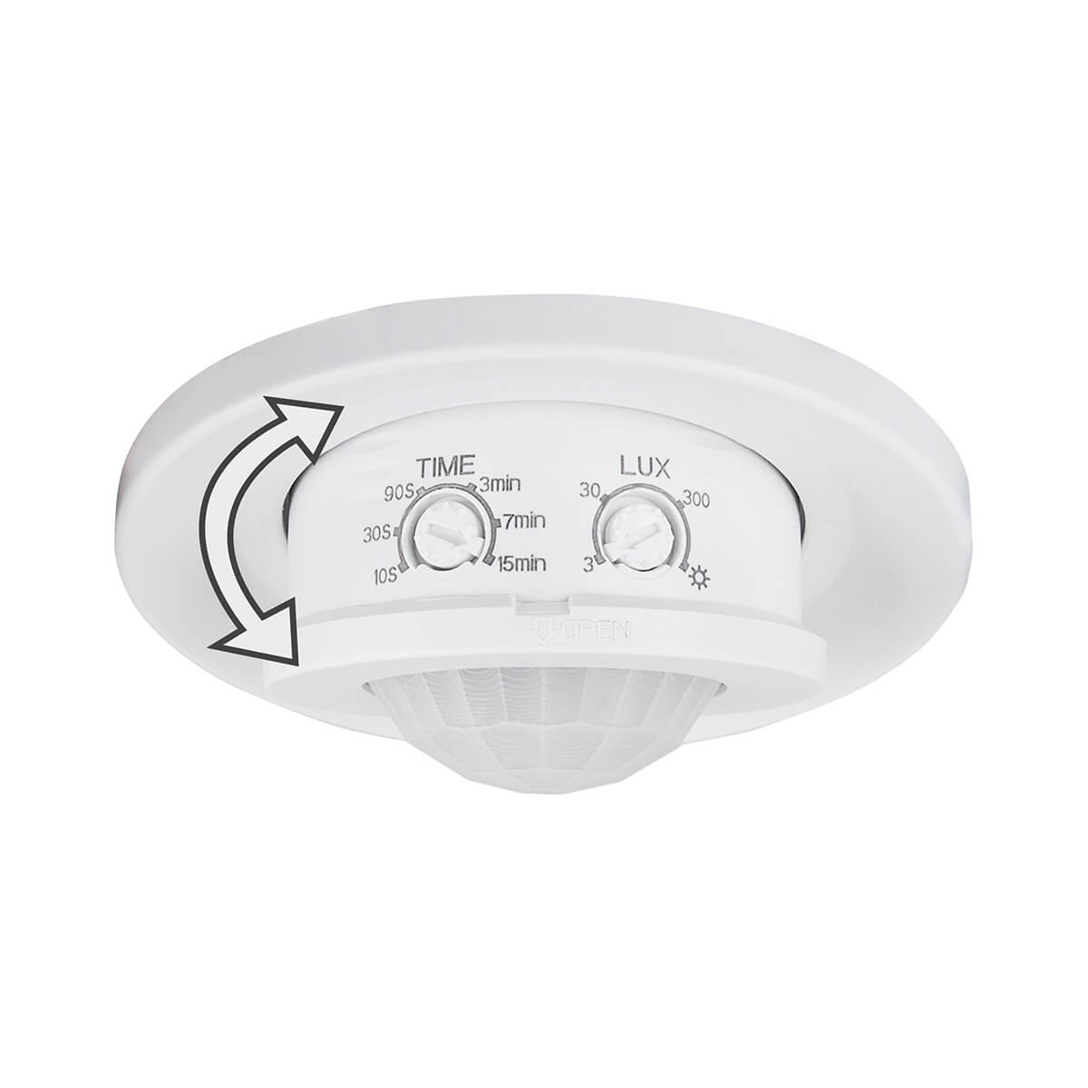 Датчик движения Elektrostandard SNS-M-12 8M 2,2-4M 800W IP20 360 4690389126727