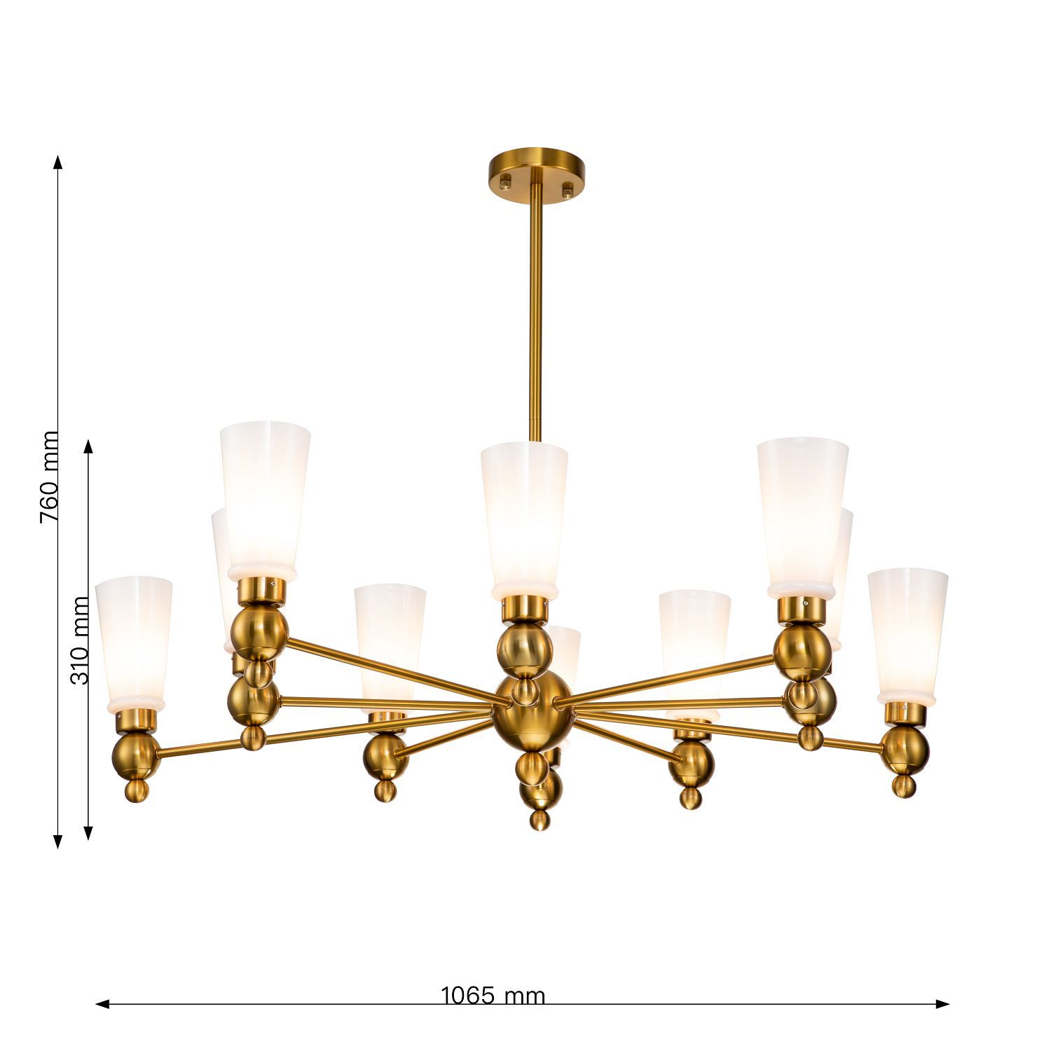 Люстра на штанге Favourite Nimbus 2996-10P