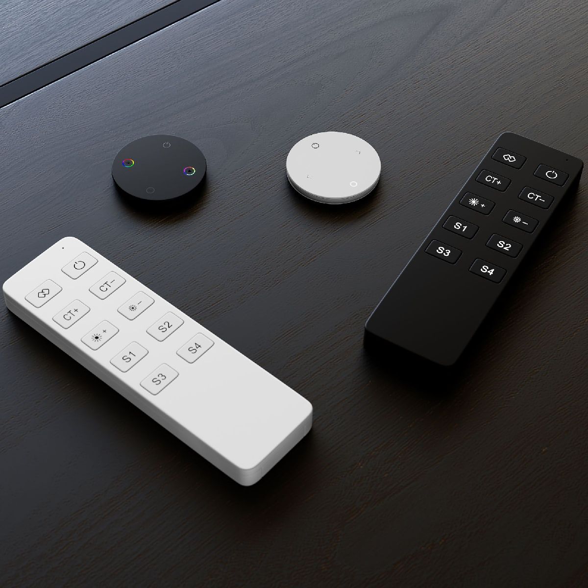 Пульт Arlight SMART-801-22-1G-RGBW Black (3V, Magnet, 2.4G) 046479