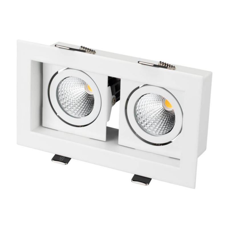Встраиваемый светильник Arlight CL-KARDAN-S180x102-2x9W White 024128