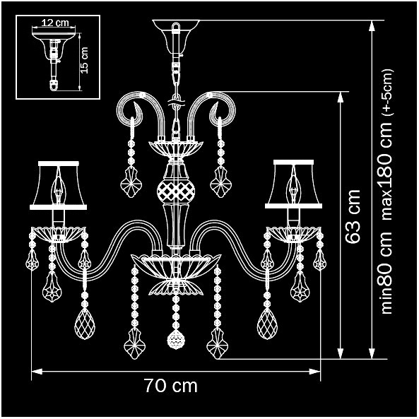 Подвесная люстра Osgona Nativo 715087