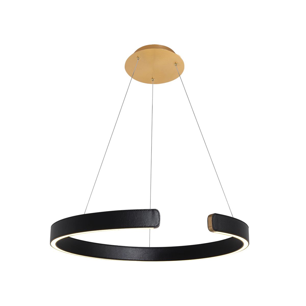 Подвесной светодиодный светильник Loft IT Ring 10025/600 Black