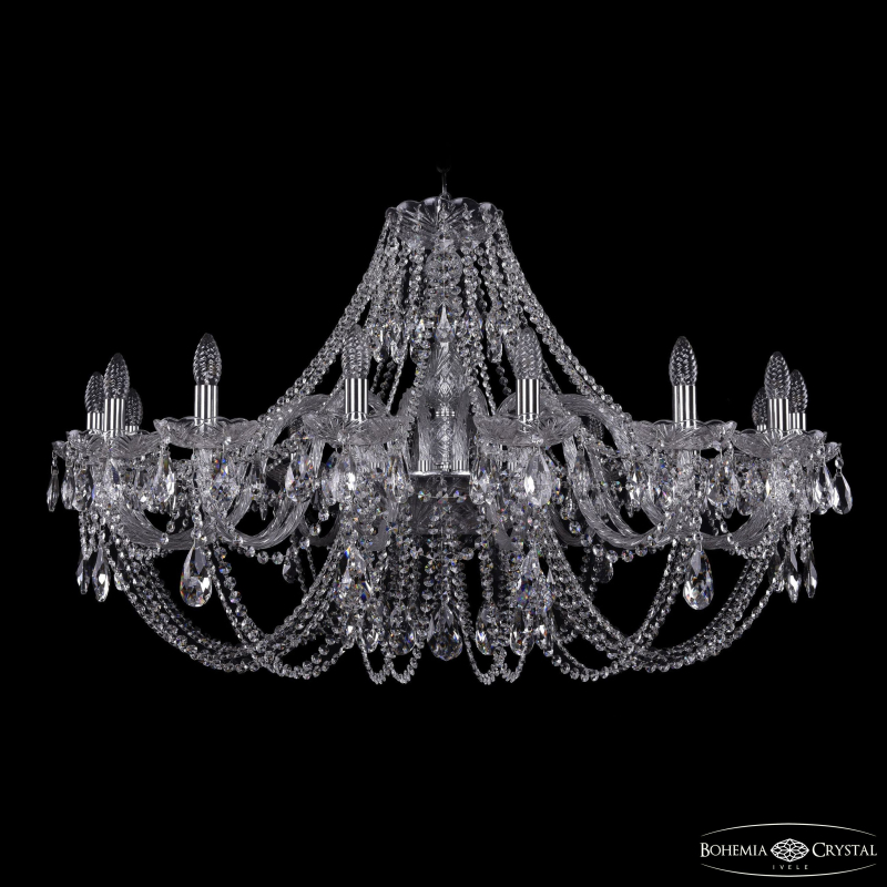Подвесная люстра Bohemia Ivele Crystal 1406/16/400 Ni