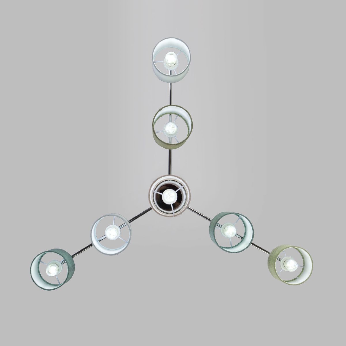 Люстра на штанге Eurosvet Pastel 60151/7 хром a064984