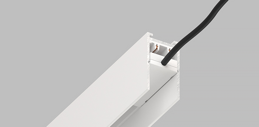 Коннектор Luminotti Slimline L.200.1.WH