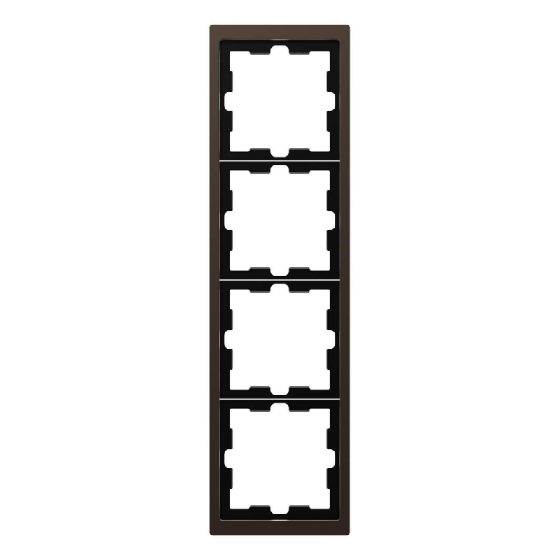 Рамка 4-постовая Schneider Electric Merten D-Life MTN4040-6552