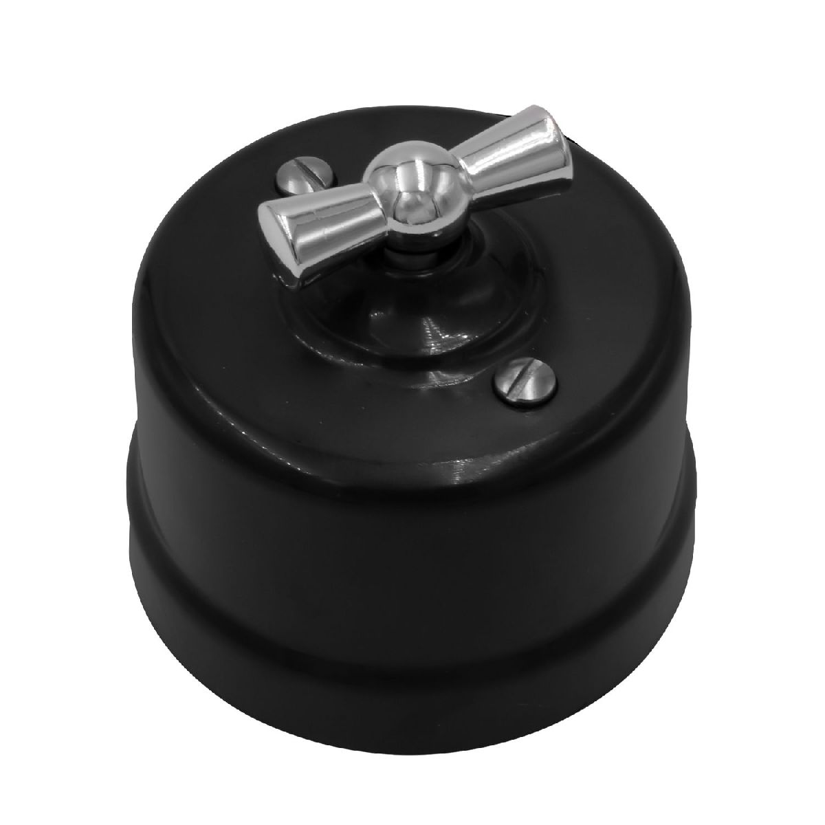 Выключатель одноклавишный Bironi Лизетта B1-200-23-S