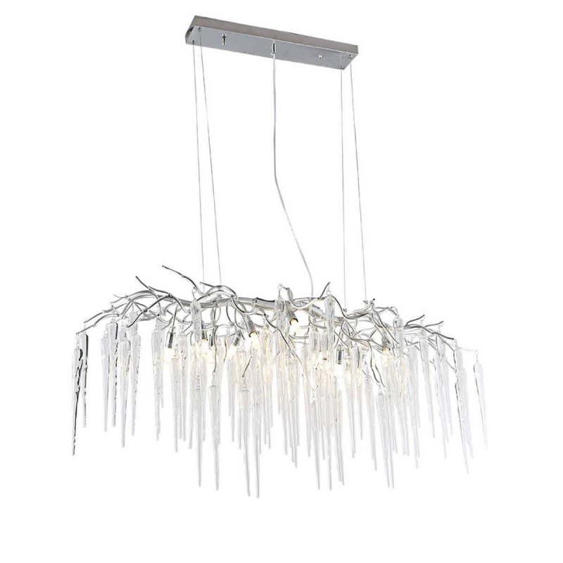 Подвесная люстра Lumien Hall Emelin LH3066/12PR-SL-CL