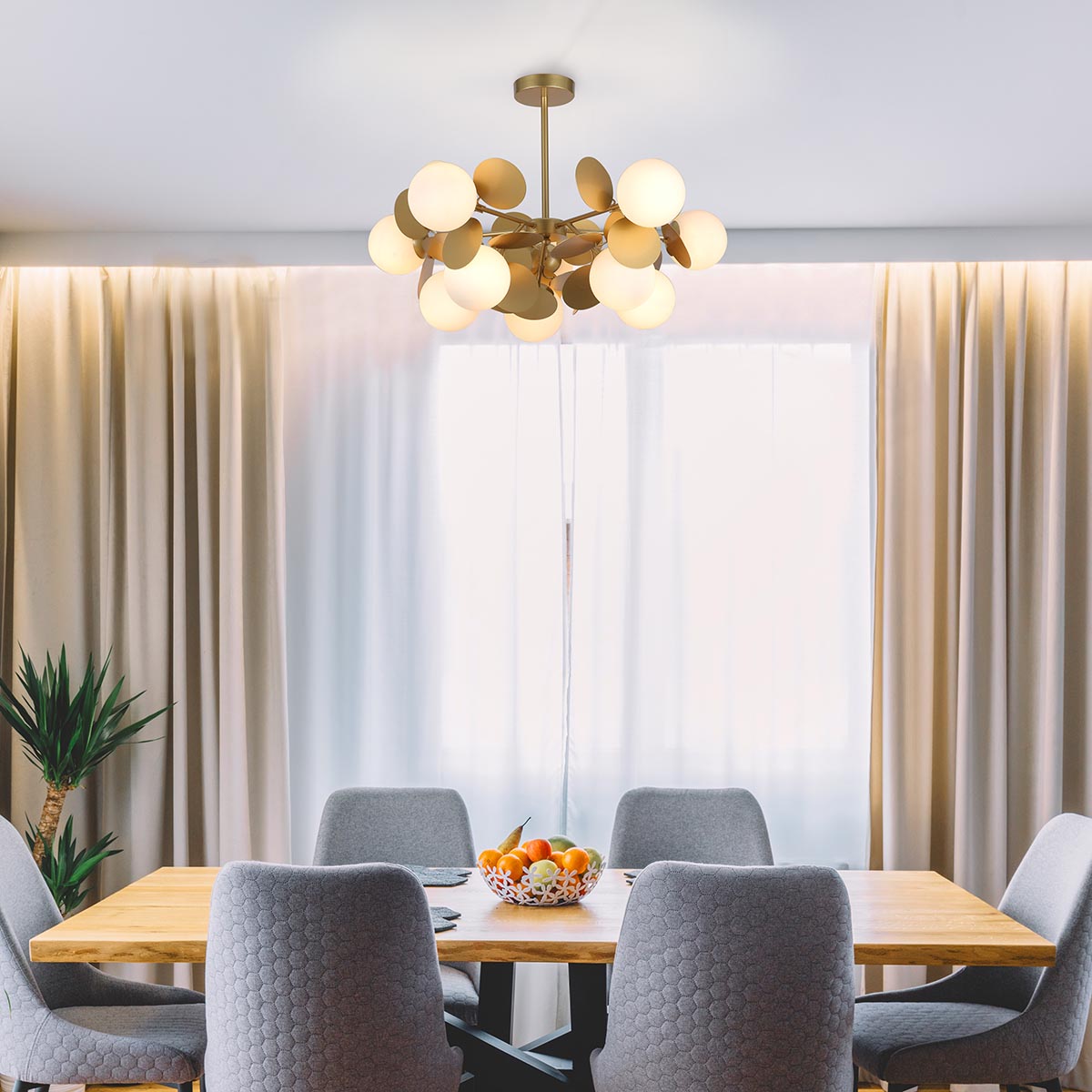 Потолочная люстра Eurosvet Matisse 70134/10 перламутровое золото Smart (70124/10)