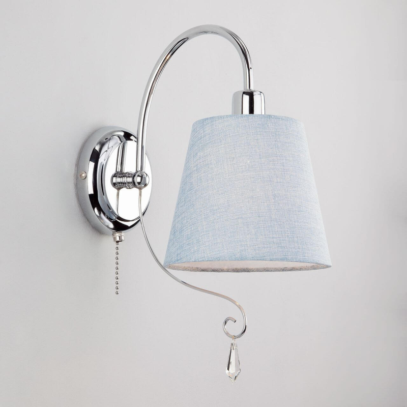 Бра серое Eurosvet Dalila 70096/1 хром