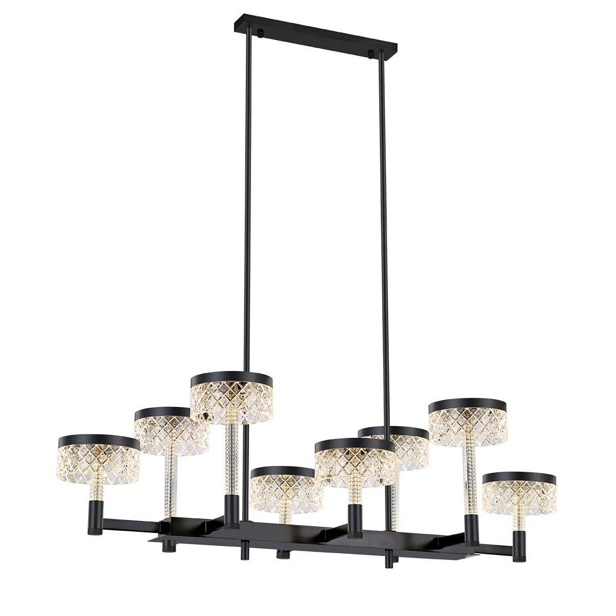 Подвесная люстра Delight Collection MD21020075 MD21020075-8B matt black