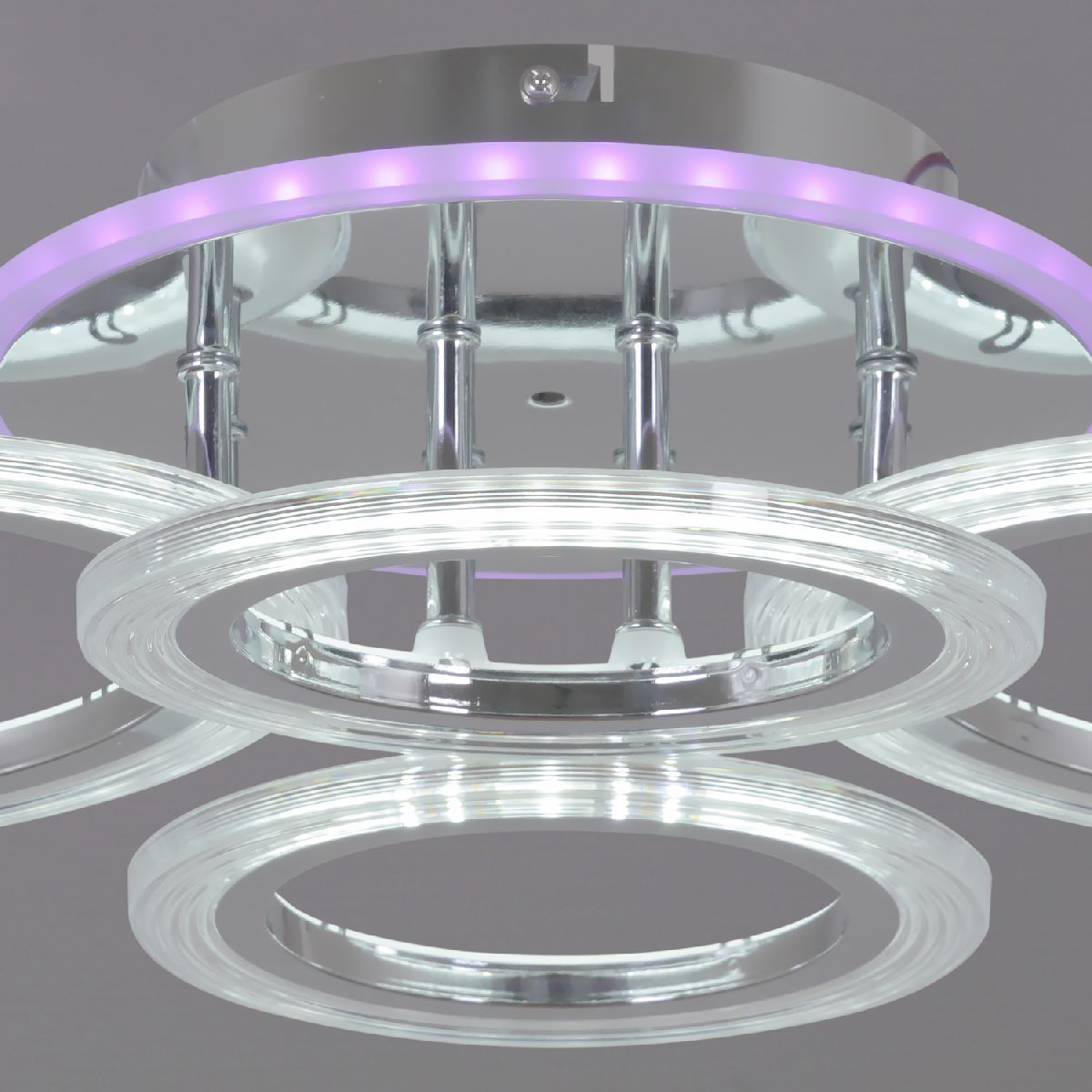 Потолочная люстра Reluce 09812-3.3-04C CR (RGB)