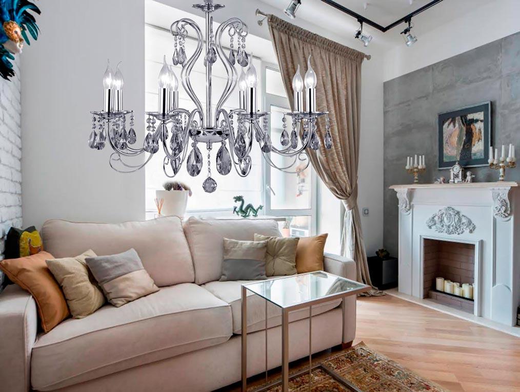 Подвесная люстра Newport 10808/S chrome