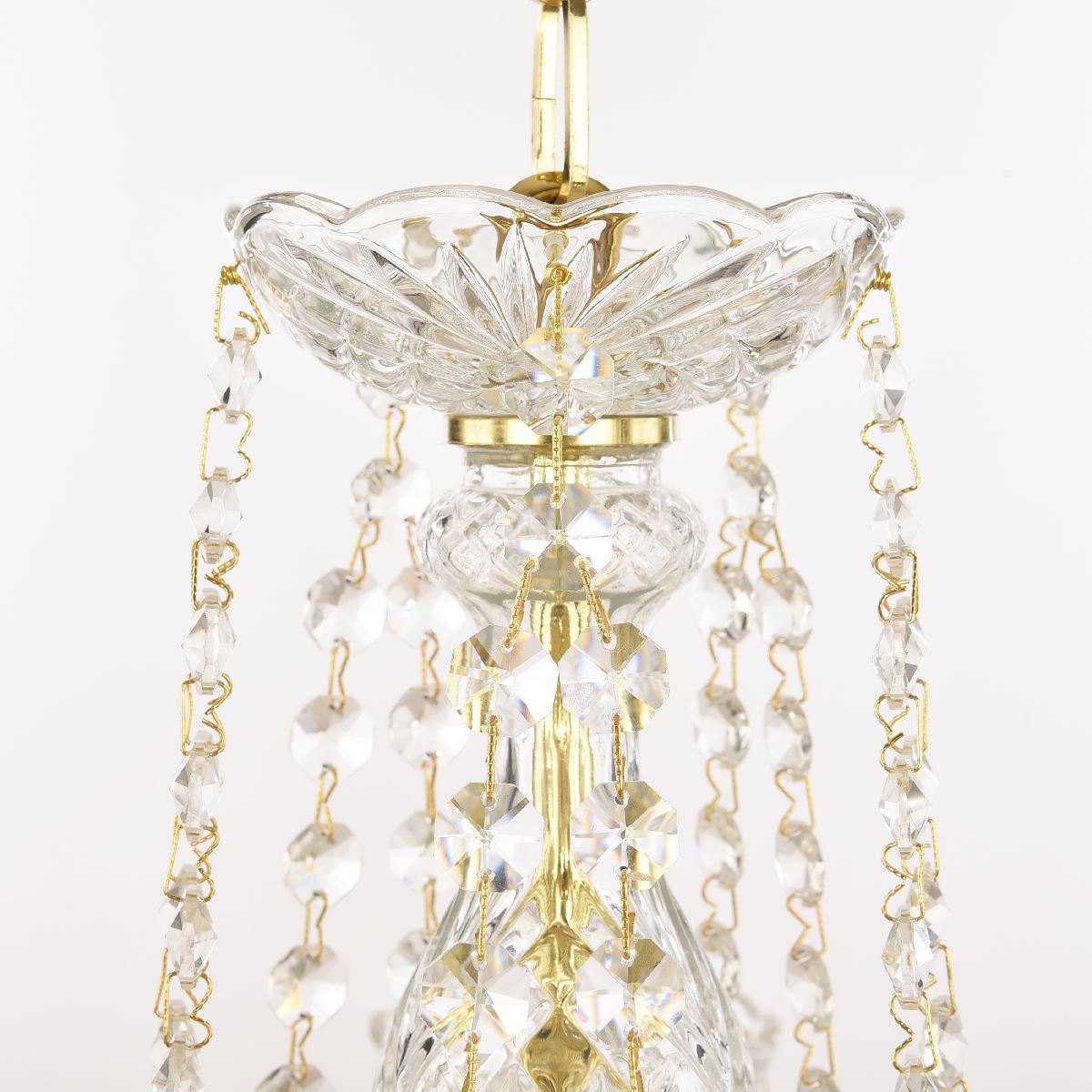 Подвесная люстра Bohemia Ivele Crystal 1402/5/141/h-60 G