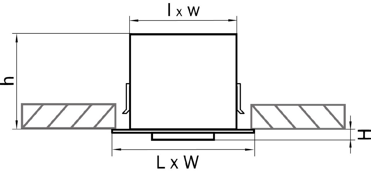 Встраиваемый светильник Lightstar Cardano 111 214120 УЦ