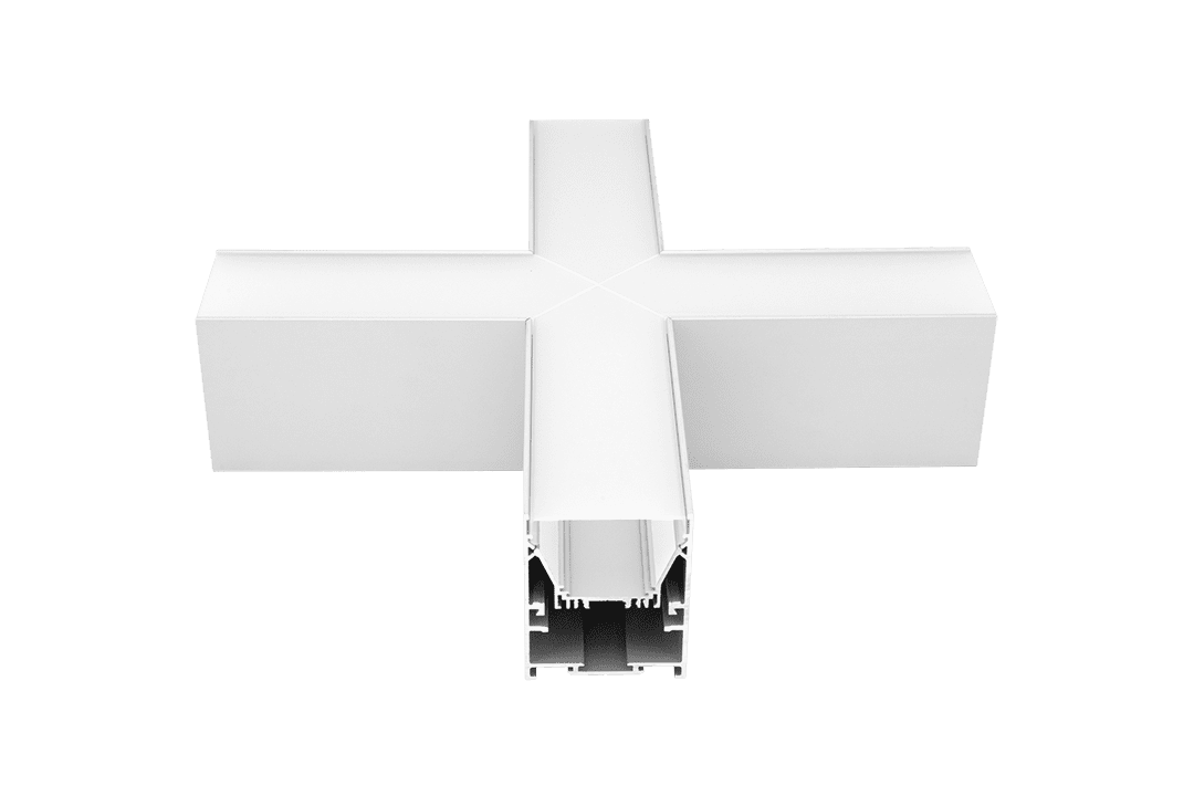 X-образный коннектор для профиля Lumker L5570-X90 003236