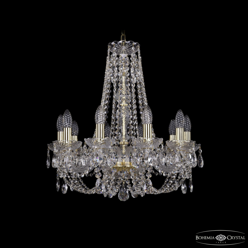 Подвесная люстра Bohemia Ivele Crystal 1406/10/195/h-58 G