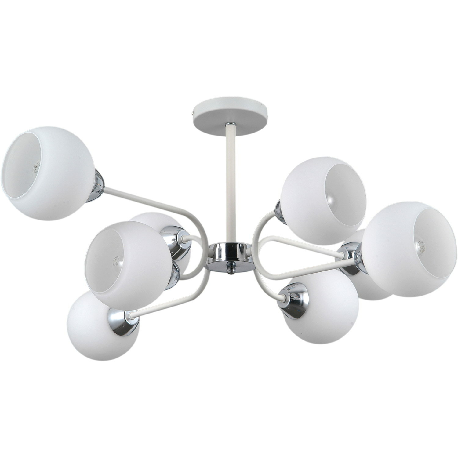 Люстра на штанге Illumico IL0398-8CSQ-79 CR WT