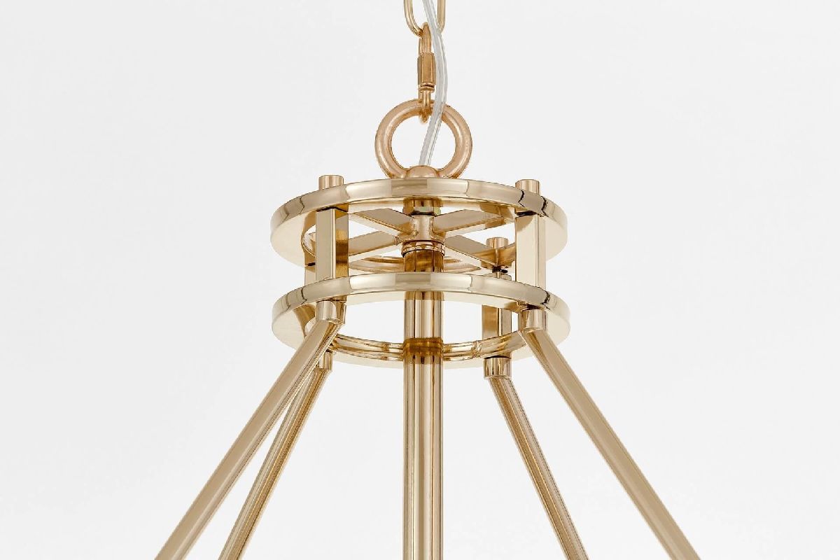 Подвесная люстра Lumina Deco Marietta LDP 8025-8 F.GD+WT