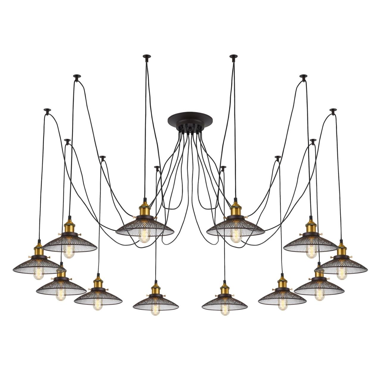 Подвесная люстра Citilux Эдисон CL451121