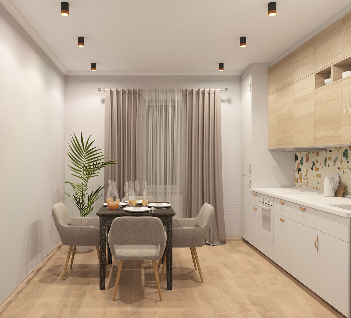 Накладной светильник Denkirs DK4017-BG