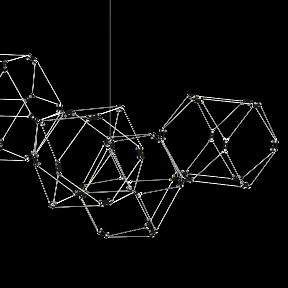 Подвесной светильник Delight Collection Lucciola MD18001068-7A chrome